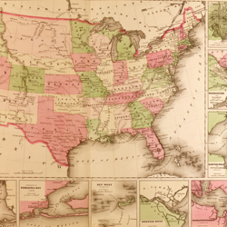 United States Large Area Maps