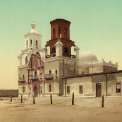 Bentley - Vintage Photochrom United States